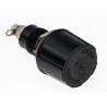 Bulgin FX0365 6.3A Panel Mount Fuse Holder, 1 Pole, 250V AC, IP66, Glass Filled Nylon, For 5 x 20 mm