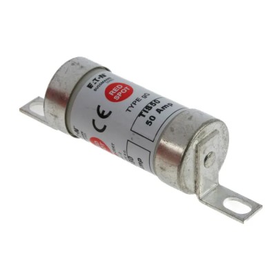 Eaton British Standard Fuse 50A, A3, 660V AC, 73 mm Fixing Centres, Offset Tag, TIS50