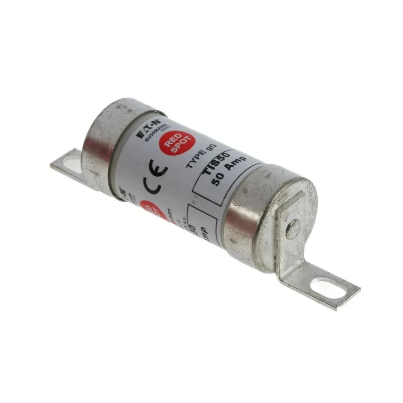 Eaton British Standard Fuse 50A, A3, 660V AC, 73 mm Fixing Centres, Offset Tag, TIS50
