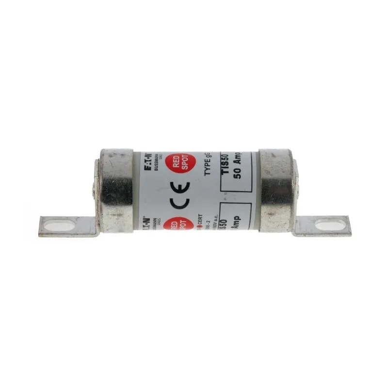 Eaton British Standard Fuse 50A, A3, 660V AC, 73 mm Fixing Centres, Offset Tag, TIS50