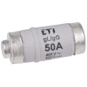 ETI Neozed Fuse D02, 50A, 400V AC, E18 Thread, Ceramic Body, Breaking Capacity 50kA 2212004