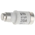 ETI Neozed Fuse D02, 20A, 400V AC, E18 Thread Size, Ceramic Body, Breaking Capacity 50kA 2212001