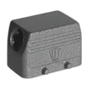 TE Connectivity HB Range Heavy Duty Power Connector Hood, Aluminium Alloy, IP68/IP65, M25 Thread, Size Code 4, 1106430-4