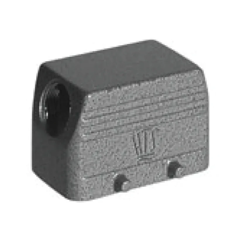 TE Connectivity HB Range Heavy Duty Power Connector Hood, Aluminium Alloy, IP68/IP65, M25 Thread, Size Code 4, 1106430-4