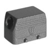 TE Connectivity HB Range Heavy Duty Power Connector Hood, Aluminium Alloy, IP68/IP65, M25 Thread, Size Code 4, 1106430-4