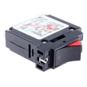 Carlingswitch DSPT On-None-On Panel Rocker Switch, Aluminium, Rectangular, 25A, IP66 AF1X0038061F2D