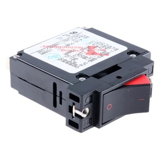 Carlingswitch DSPT On-None-On Panel Rocker Switch, Aluminium, Rectangular, 25A, IP66 AF1X0038061F2D
