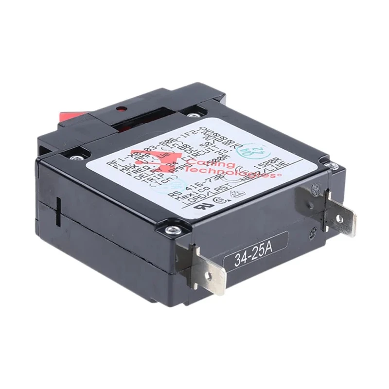 Carlingswitch DSPT On-None-On Panel Rocker Switch, Aluminium, Rectangular, 25A, IP66 AF1X0038061F2D