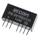 Recom RS-2415SZ/H3 DC-DC Converter 15V DC Output, 134mA, 36V DC Max Input, 9V Min Input, 2W, Through Hole, SIP, 8 Pins