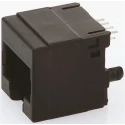 Bel-Stewart SS-60000 Series RJ45 Connector Female, Through Hole, Cat6 Unshielded Modular Jack 