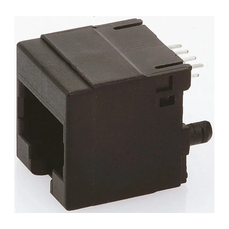 Bel-Stewart SS-60000 Series RJ45 Connector Female, Through Hole, Cat6 Unshielded Modular Jack 