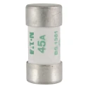 Eaton Cartridge Fuse 45A 240V AC Ceramic Body 17 x 35 mm Bussmann Series C4545