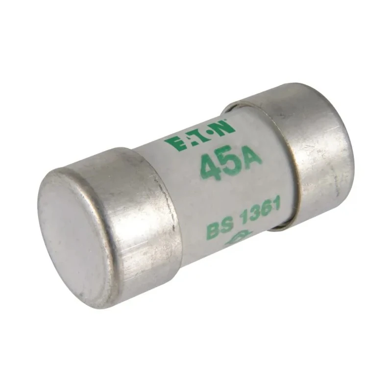Eaton Cartridge Fuse 45A 240V AC Ceramic Body 17 x 35 mm Bussmann Series C4545