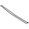 HellermannTyton Releasable Cable Tie, 350 mm x 4.6 mm, Black Polyamide 66, 200N Tensile Strength 115-02300 RELK2L-PA66-BK