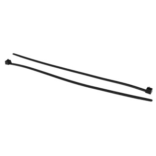 HellermannTyton Releasable Cable Tie, 250 mm x 4.6 mm, Black Polyamide 66 115-02000 RELK2M-PA66-BK