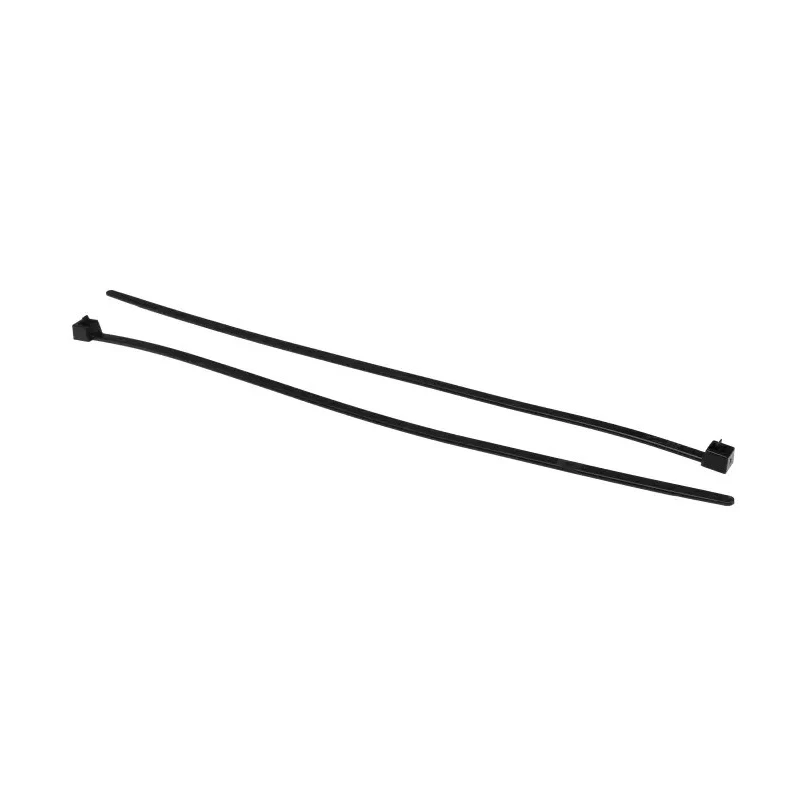 HellermannTyton Releasable Cable Tie, 250 mm x 4.6 mm, Black Polyamide 66 115-02000 RELK2M-PA66-BK
