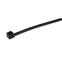 HellermannTyton Releasable Cable Tie, 250 mm x 4.6 mm, Black Polyamide 66 115-02000 RELK2M-PA66-BK