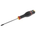 Facom Standard Phillips Screwdriver PH1 Tip 100mm Blade 209mm Overall Length ATWPH1X100