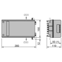 Schneider Electric 3-Pole 50A Fuse Switch Disconnector Clamp Terminal IP55 Canalis KN KNB50SF4