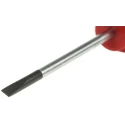 Facom AT2.5X50 Slotted Screwdriver, 50 mm Blade, 0.5 mm Tip, 144 mm Overall Length, Insulated, Silicon Carbide Steel