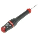 Facom AT2.5X50 Slotted Screwdriver, 50 mm Blade, 0.5 mm Tip, 144 mm Overall Length, Insulated, Silicon Carbide Steel
