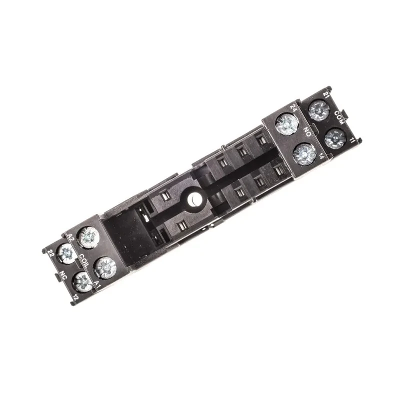 TE Connectivity 8 Way DIN Rail Relay Socket, 240V AC, Screw Terminal, For RT Series, 16A RT78725 1860306-1