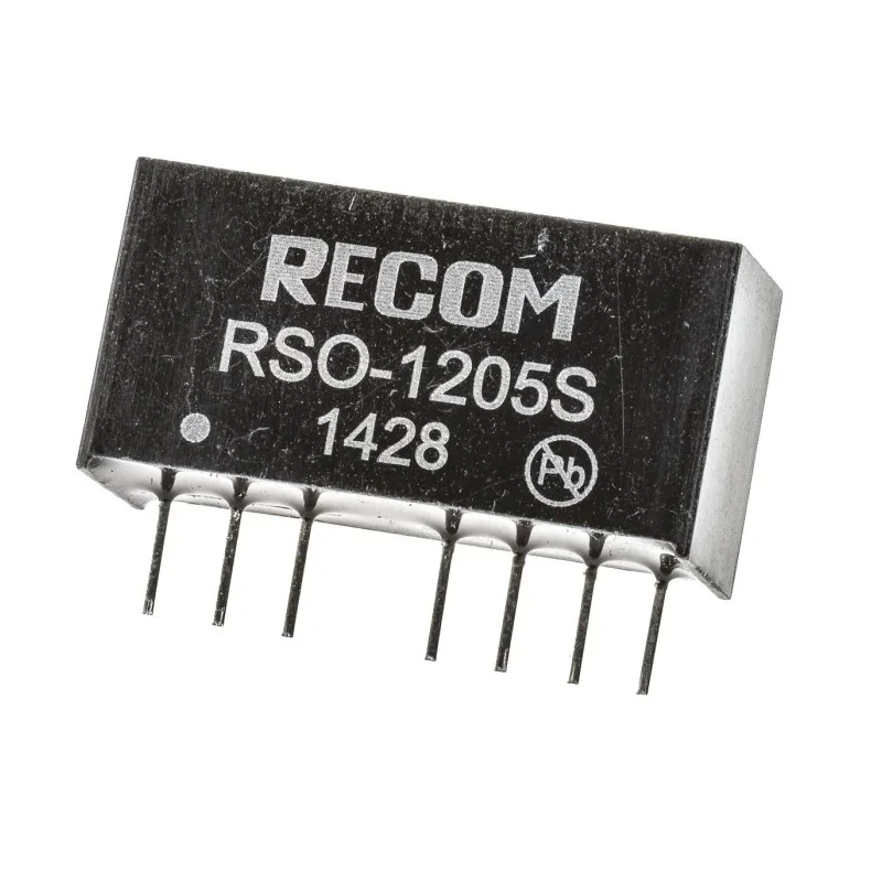 Recom RSO-1205S DC/DC Converter 5V DC Output, 200mA, 9–18V DC Input, 1W, SIP Through-Hole, -40°C to 85°C