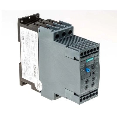 Siemens SIRIUS Soft Starter 480V AC, 5.5 kW, 3 Phase, IP20, Screw/Snap-On Mount 3RW4024-1BB14