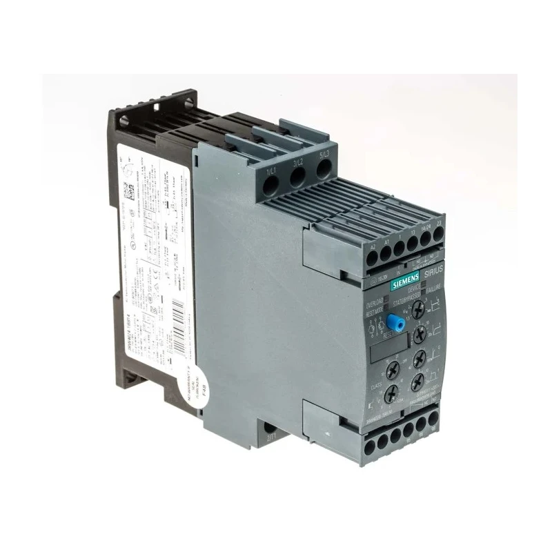 Siemens SIRIUS Soft Starter 480V AC, 5.5 kW, 3 Phase, IP20, Screw/Snap-On Mount 3RW4024-1BB14