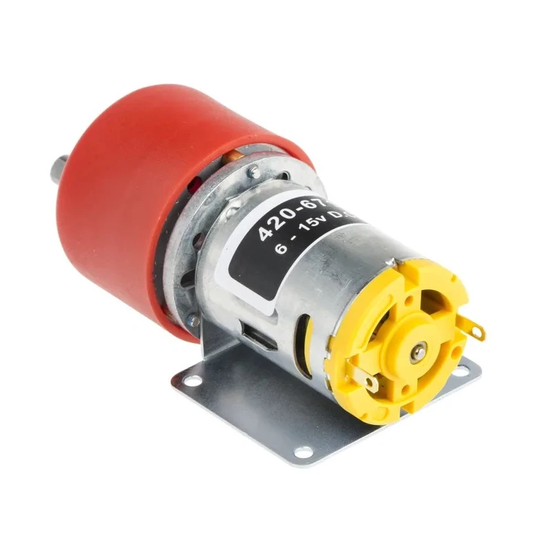 RS PRO Brushed Geared DC Motor, 7.98 W, 12V DC, 59 Ncm, 23 rpm, 6 mm Shaft Diameter, Spur Gear 420-671