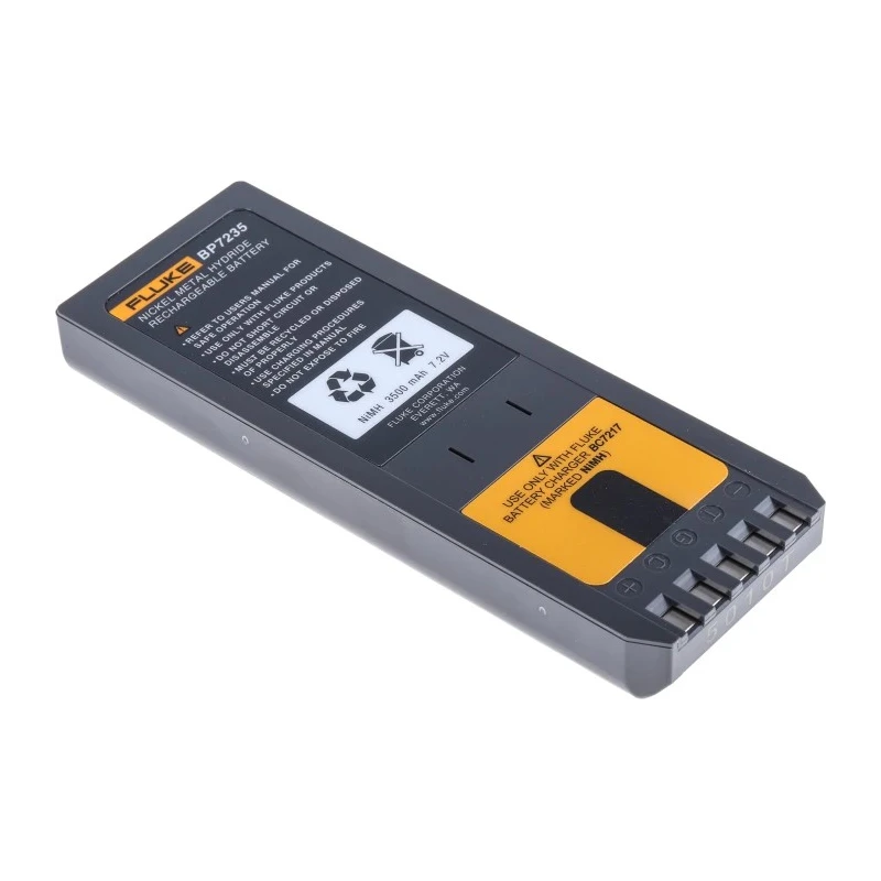 Fluke Rechargeable Battery Pack BP7235 for Fluke 700 and 740 Calibrators, NiMH, 16 Hour Life, 310g, China