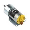 RS Pro Brushed Geared DC Motor 1.31W 12V DC 15Ncm 8rpm 6mm Shaft Spur Gear 420-647