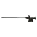 Hirschmann Test & Measurement Black Screw Socket Hook Clip, 77 mm Tip, 50V 10A, Spring-Loaded Probe 930 111-100