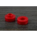 RS PRO Red Binding Post 16A Brass Contacts Nickel Plated 50V Female Maximum Panel Thickness 12.7mm 423-239