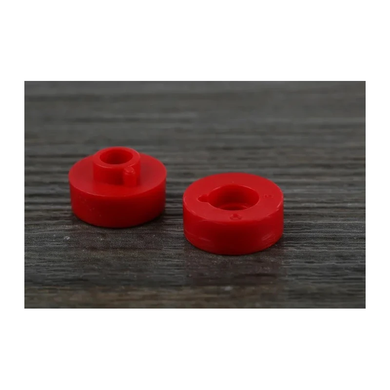 RS PRO Red Binding Post 16A Brass Contacts Nickel Plated 50V Female Maximum Panel Thickness 12.7mm 423-239
