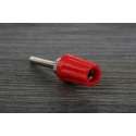 RS PRO Red Binding Post 16A Brass Contacts Nickel Plated 50V Female Maximum Panel Thickness 12.7mm 423-239
