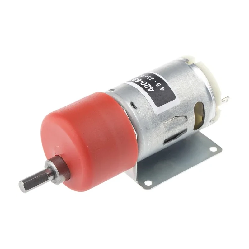 RS PRO Brushed Geared DC Motor 19.8W, 15V/4.5V DC, 59 Ncm, 143 RPM, 6mm Shaft, Metal Spur Gearhead 420-697