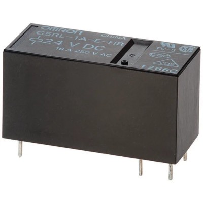 Omron PCB Power Relay 5V DC Coil 16A SPDT Low Profile Silver Alloy Contacts G5RL-1-E-HR DC5