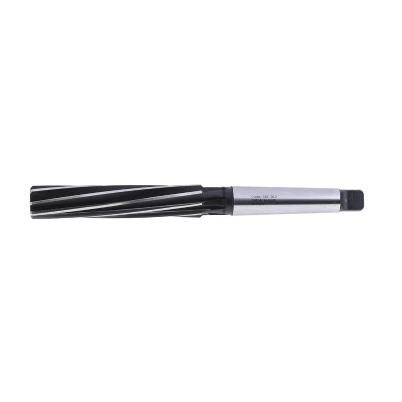 Dormer Morse Taper Shank Reamer Bit 20 mm Diameter, HSS, Bright Blue Finish, 8 Flutes, 200mm Length B10120.0
