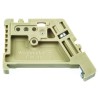 Deutsch EW Series End Stop, Polyamide 66, Beige, DIN Rail Terminal Blocks, ATEX 0383560000