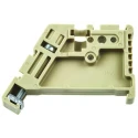 Deutsch EW Series End Stop, Polyamide 66, Beige, DIN Rail Terminal Blocks, ATEX 0383560000