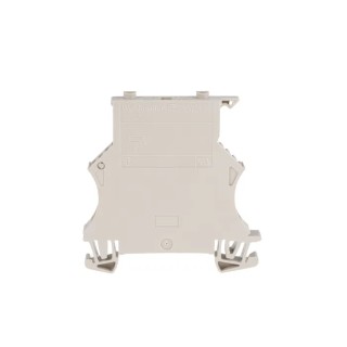 Weidmüller WSI Series Fused DIN Rail Terminal, 1-Level, Dark Beige, 6mm², 500V, Screw, 6.3A 1011000000
