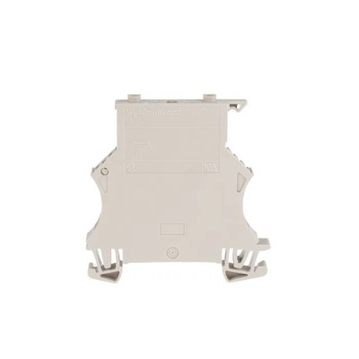 Weidmüller WSI Series Fused DIN Rail Terminal, 1-Level, Dark Beige, 6mm², 500V, Screw, 6.3A 1011000000