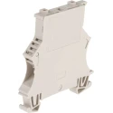 Weidmüller WSI Series Fused DIN Rail Terminal, 1-Level, Dark Beige, 6mm², 500V, Screw, 6.3A 1011000000