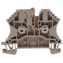 Weidmüller Disconnect Terminal Block Brown 2.5mm² 1-Level Screw Type 500V WTR Series 1855610000