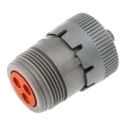 Deutsch HD10 Series Circular Connector, 3 Contacts Cable Mount, Plug Female IP67 27.15 mm HD16-3-96S