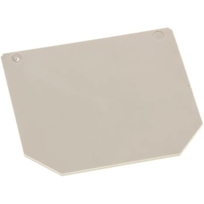 Weidmüller W Series End Cover for DIN Rail Terminal Blocks, Dark Beige, Wemid, ATEX, 1050100000