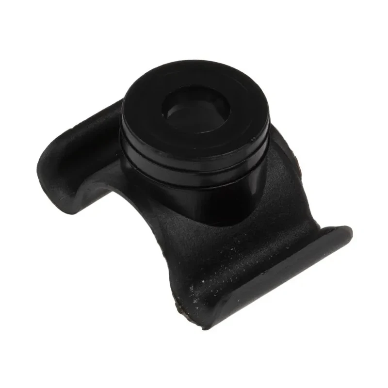 HellermannTyton Black Polyamide 66 Cable Clip, Cradle Type, Screw Mount, 25 mm x 15.5 mm x 14 mm 201-10010 C1-PA6HIR-BK