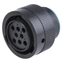Deutsch Circular Connector 8 Contacts Cable Plug Female IP67 Thermoplastic 2.39 mm 25A HD20 Series HDP26-18-8SE