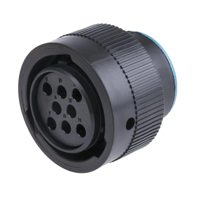 Deutsch Circular Connector 8 Contacts Cable Plug Female IP67 Thermoplastic 2.39 mm 25A HD20 Series HDP26-18-8SE